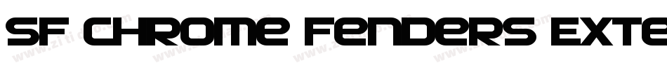 SF Chrome Fenders Extended字体转换